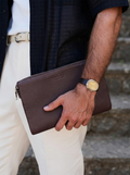 Brown Clutch Bag